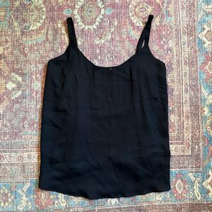 ASOS black size 10 Maternity tank top double layered
